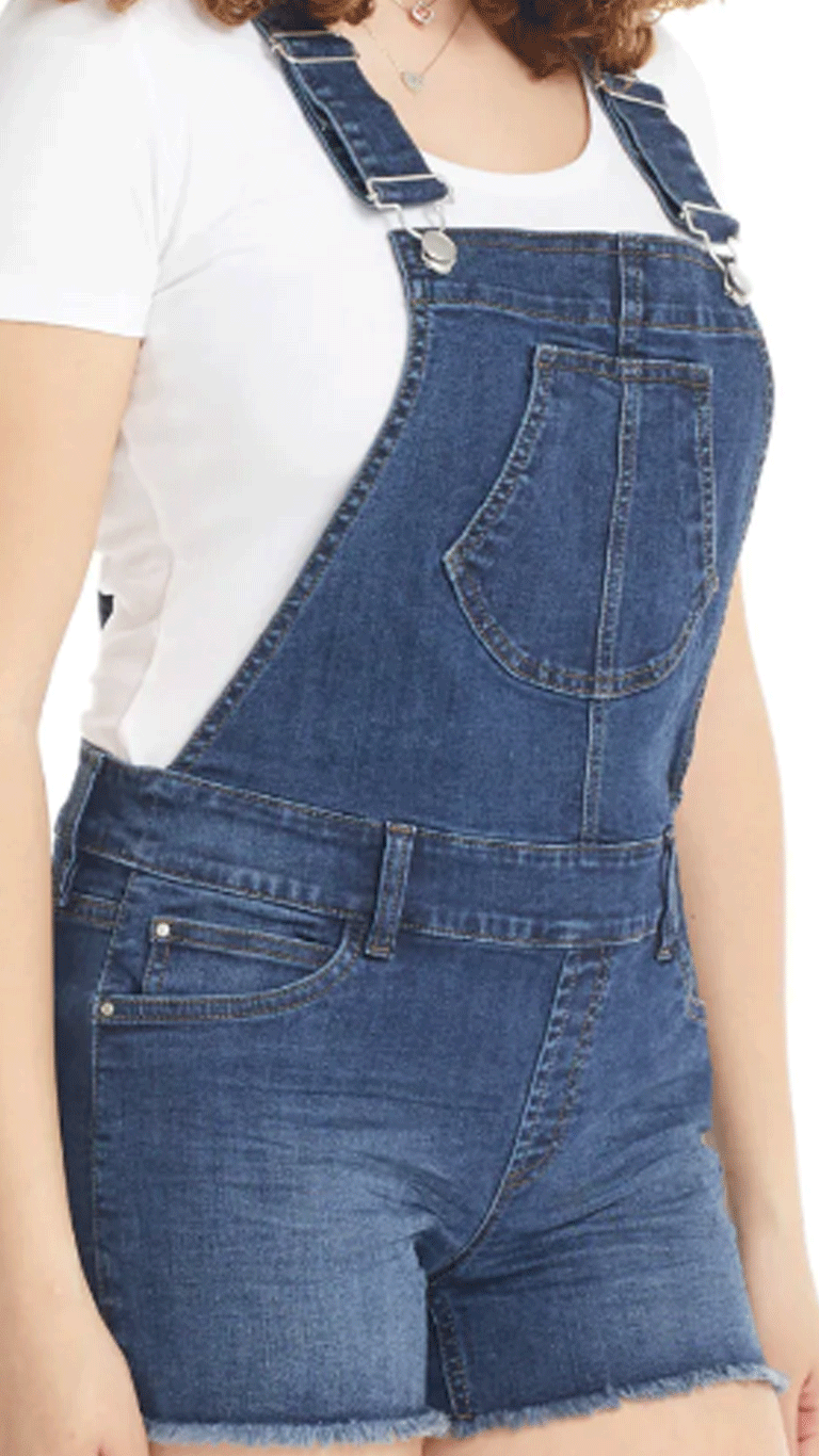 Overall Shorts